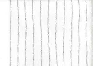 Wexler Silver by Norbar Designer Fabric METALICA 51% POLYESTER 43% TREVIRA TURKEY 3"V 2"H 117 - Swanky Fabrics -