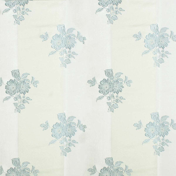 Madame Valadon/Pastel Blue F105-002 by Old World Weavers Designer Fabric SCALAMANDRE WAREHOUSE 100% SILK UNITED KINGDOM LIGHT DUTY Horizontal: 11.5" and Vertical: 11" 56" - Swanky Fabrics -