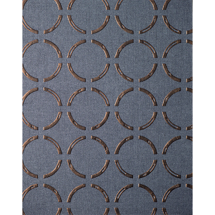 Perlow Copper Cadet by Winfield Thybony Designer Wallcovering WINFIELD THYBONY NATURAL TEXTILES LINEN - 100% Netherlands - Horizontal: 0 and Vertical: 2 54 - Swanky Fabrics -