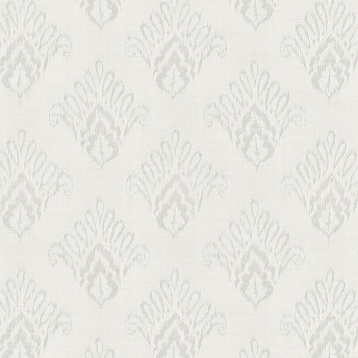 Wordsworth # 910 Feather by Maxwell Designer Fabric Regency 100% POLYESTER INDIA V - 6" H - 7" 55" - Swanky Fabrics -