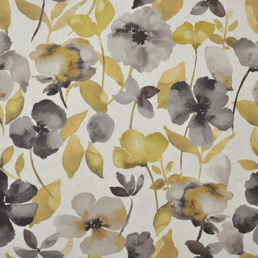 Wilfred # 601 Ochre by Maxwell Designer Fabric Color Theory-Vol.Vi Eden 100% POLYESTER TURKEY V-26.8"H-27.8" 55" - Swanky Fabrics -