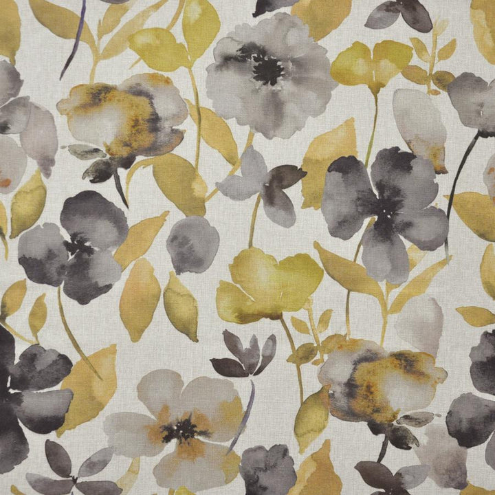 Wilfred # 601 Ochre by Maxwell Designer Fabric Color Theory-Vol.Vi Eden 100% POLYESTER TURKEY V-26.8"H-27.8" 55" - Swanky Fabrics -