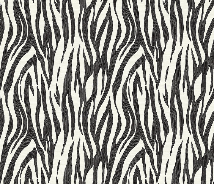 Jazz Faux Skin Onyx & Neutral WH40216 by Seabrook Designs Designer Wallpaper