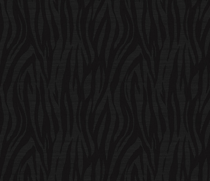 Jazz Faux Skin Metallic Heathered Black WH40226 by Seabrook Designs Designer Wallpaper