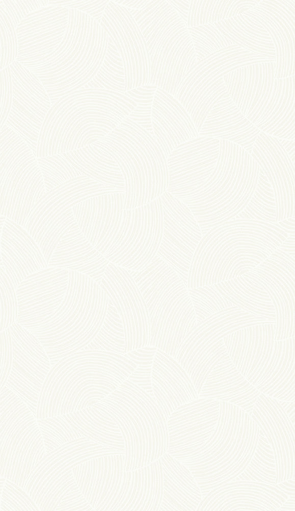 Symphony Geometric Metallic Ivory WH40400 by Seabrook Designs Designer Wallpaper
