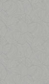 Symphony Geometric Metallic Smoke WH40405 by Seabrook Designs Designer Wallpaper
