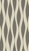 Harmony Ikat Waves Latte & Metallic Black WH41220 by Seabrook Designs Designer Wallpaper