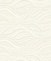 Melody Waves Elderflower WH41703 by Seabrook Designs Designer Wallpaper