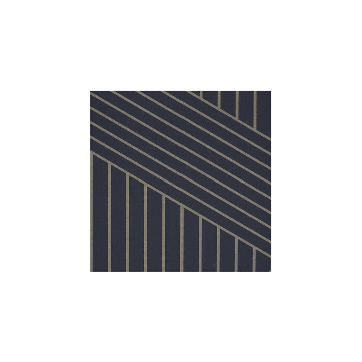 Concourse Micro Midnight by Winfield Thybony Designer Wallcovering WINFIELD THYBONY VINYL ON NON WOVEN - 100% United States - Horizontal: - and Vertical: 25.25 54 - Swanky Fabrics -