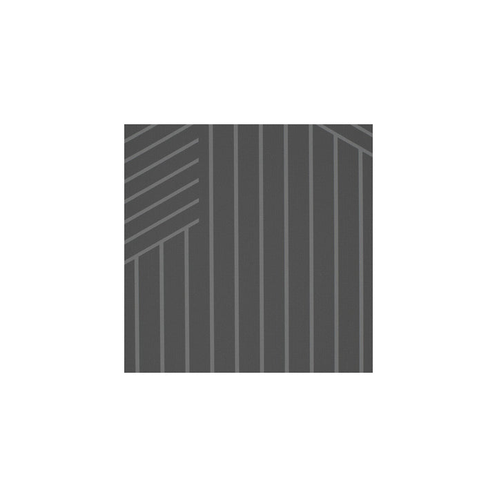 Concourse Micro Graphite by Winfield Thybony Designer Wallcovering WINFIELD THYBONY VINYL ON NON WOVEN - 100% United States - Horizontal: - and Vertical: 25.25 54 - Swanky Fabrics -