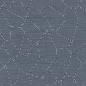 Vivace Indigo WHF1744.WT.0 By Winfield Thybony Designer Wallcovering