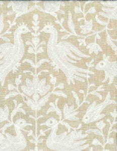 Whimsical Natural by Norbar Designer Fabric