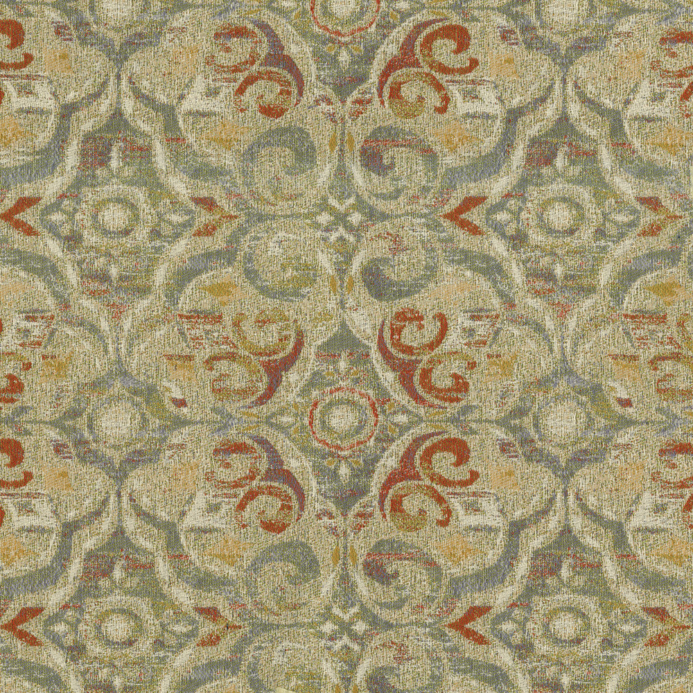Osprey 508 Potpouri by ABBEYSHEA Designer Fabric 100% Polyester China 24,000 Double Rubs (Wyzenbeek) </p><p>Repeat: Horizontal: 6.75" (17.15 cm) Up the Roll and Vertical: 6.75" (17.15 cm) Across the Roll 55" (140 cm) - Swanky Fabrics -