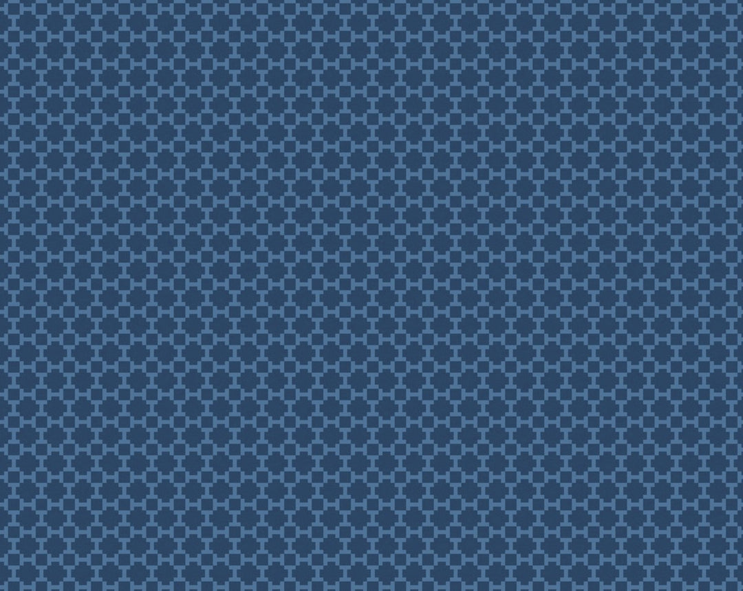 Harry Wallcovering Indigo WHNWP88626D008 by Hinson Designer Wallpaper