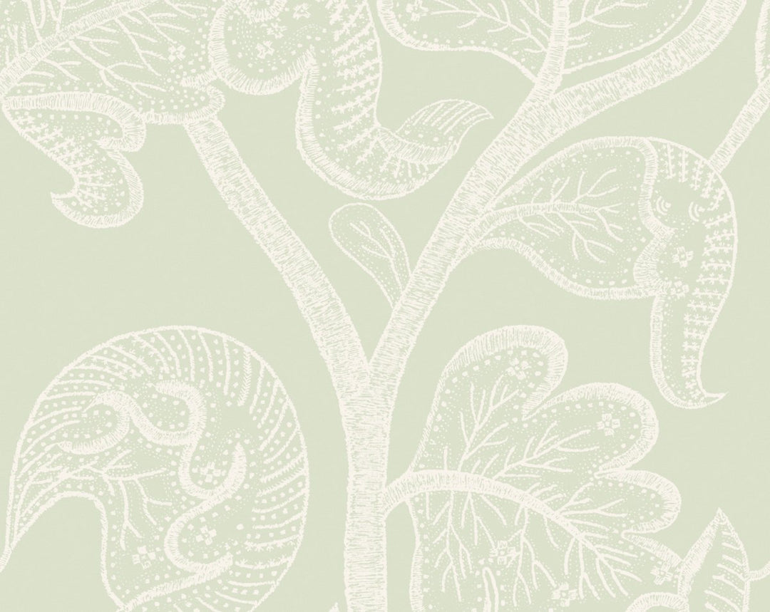 Russell Wallcovering Green Tea WHNWP88631D003 by Hinson Designer Wallpaper
