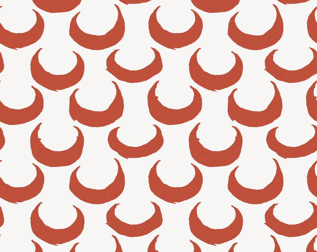 Merlin Wallcovering Red WHNWP88632D003 by Hinson Designer Wallpaper