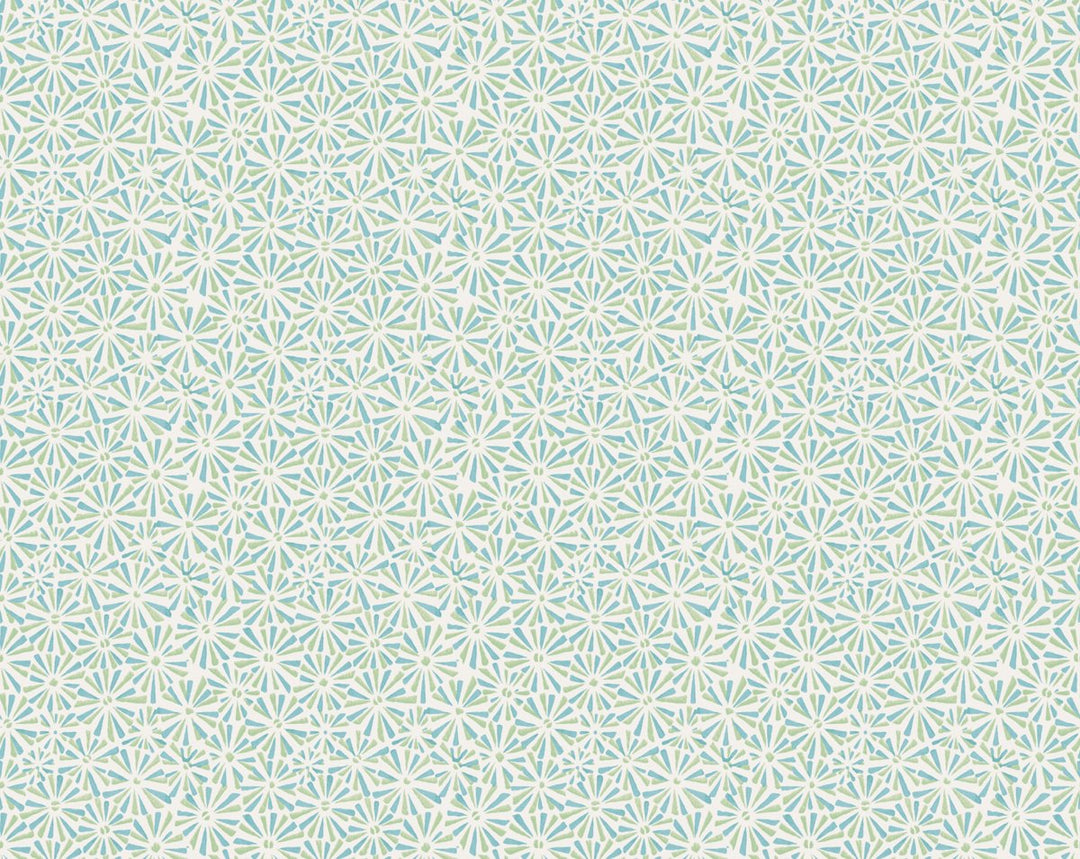 Starburst Wallcovering Sea Glass WHNWP88633D003 by Hinson Designer Wallpaper