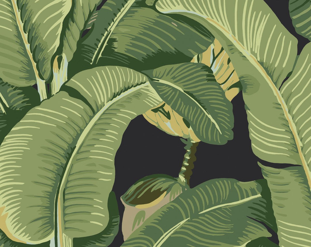 Hinson Palm Absinthe WHN44000MD0004 by Hinson Designer Wallpaper