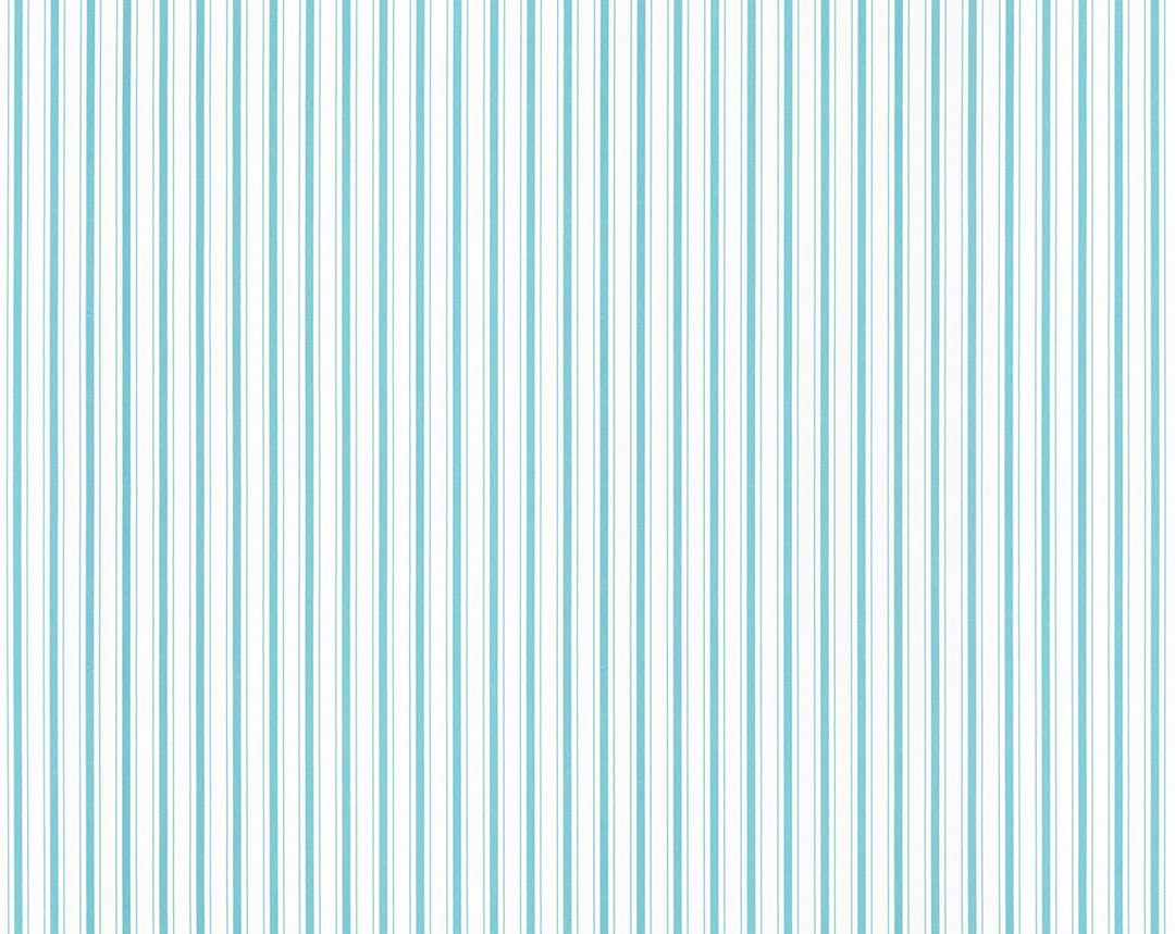 Johnson Stripe Turquoise WHNWP88596D0012 by Hinson Designer Wallpaper
