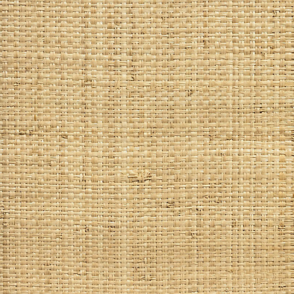 Hinson Madagascar - Grand/Natural Whn00Aby0392 by Hinson Designer Wallpaper                                                                        100% NATURAL STRAW, BACKED USA  Horizontal: 0" and Vertical: 0" 46"  - Swanky Fabrics -