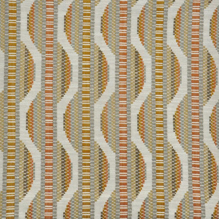 Winding Road # 910 Canyon by Maxwell Designer Fabric Performance Wovens-Vol. Vi Peachtree 100% UV POLYESTER USA V-5.3" H-6.7" 55" - Swanky Fabrics -