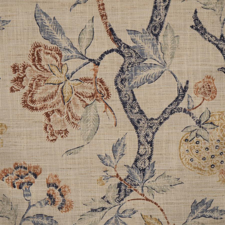 Woodhouse # 712 Tapestry by Maxwell Designer Fabric Color Theory-Vol.Viii Bittersweet 100% POLYESTER INDIA V-25.8 H-27.6 54" - Swanky Fabrics -