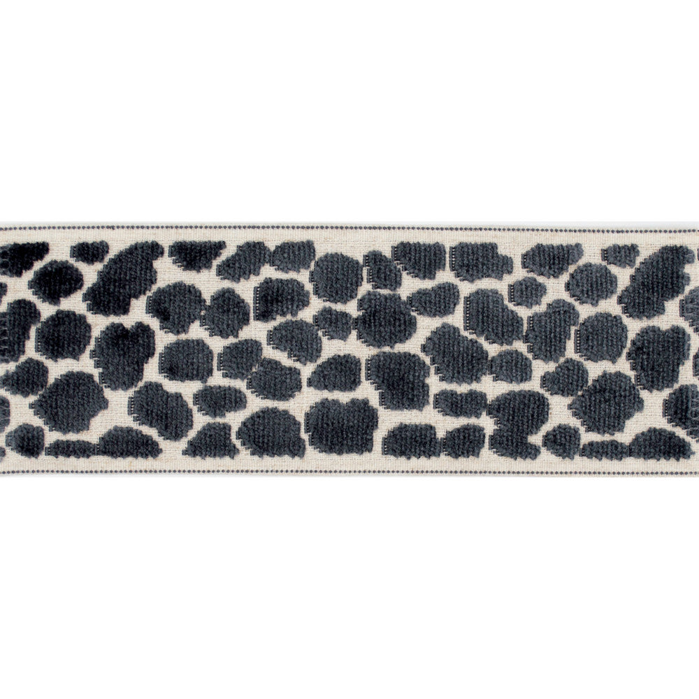 Wilder Tape Fossil by Magnolia Designer Trim - 58% Rayon, 31% Poly, 11% Linen China Horizontal: and Vertical: 3.5 - Swanky Fabrics -