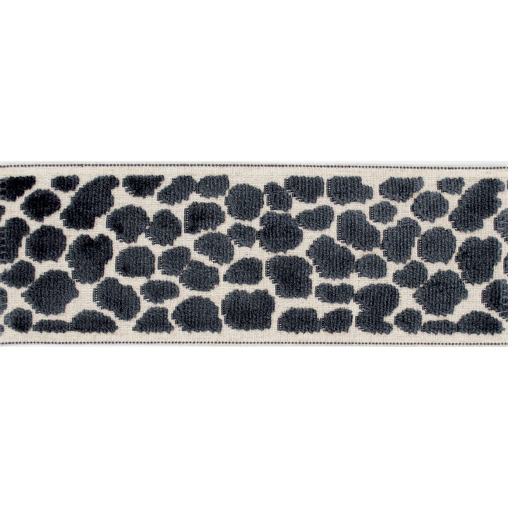 Wilder Tape Fossil by Magnolia Designer Trim - 58% Rayon, 31% Poly, 11% Linen China Horizontal: and Vertical: 3.5 - Swanky Fabrics -