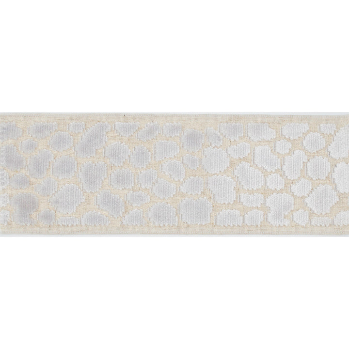 Wilder Tape Ivory by Magnolia Designer Trim - 58% Rayon, 31% Poly, 11% Linen China Horizontal: and Vertical: 3.5 - Swanky Fabrics -
