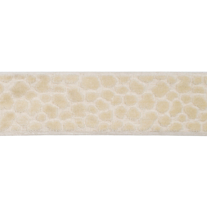 Wilder Tape Pearl by Magnolia Designer Trim - 58% Rayon, 31% Poly, 11% Linen China Horizontal: and Vertical: 3.5 - Swanky Fabrics -