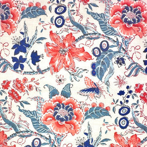 Wild Flower White by Europatex Designer Fabric