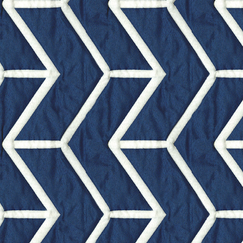 Amos 308 Navy by ABBEYSHEA Designer Fabric 100% Polyester China 12,000 Double Rubs (Wyzenbeek) </p><p>Repeat: Horizontal: 4.5" (11.5 cm) Up the Roll and Vertical: 3.5" (9.0 cm) Across the Roll 55" (140 cm) - Swanky Fabrics -