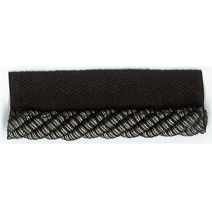 Wiscotta 1 Onyx by Stout Trim Stout Trim Wiscotta 1 OnyxTrim JUST CORDS CHINA </p><p>Repeat: H: 0.000, V: 0.000 0.38 in - Fabric Carolina -