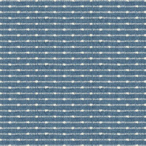 Wise 4 Blue/White by Stout Designer Fabric