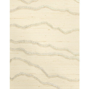 Delia Ivory WNS5504.WT.0 By Winfield Thybony Designer Wallcovering