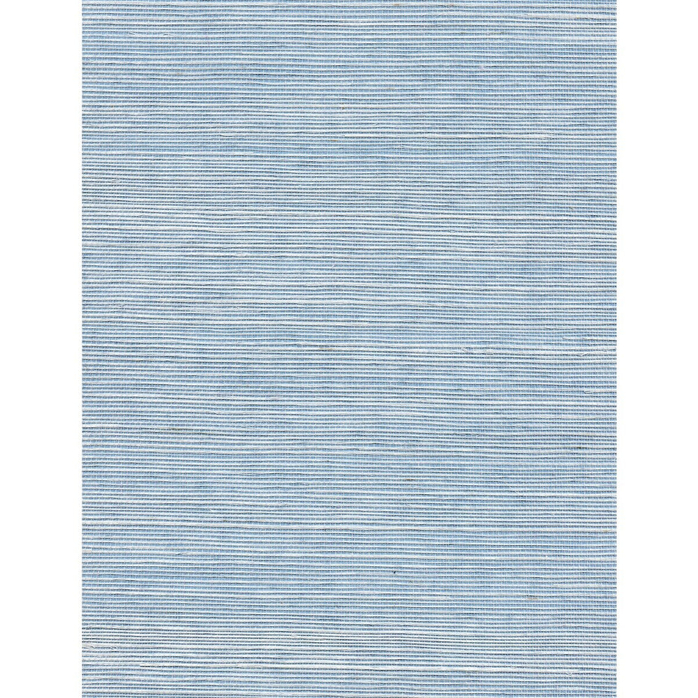Solo Sisal Sky Blue by Winfield Thybony Designer Wallcovering WINFIELD THYBONY SISAL - 100% United States - Horizontal: 0 and Vertical: 0 36 - Swanky Fabrics -