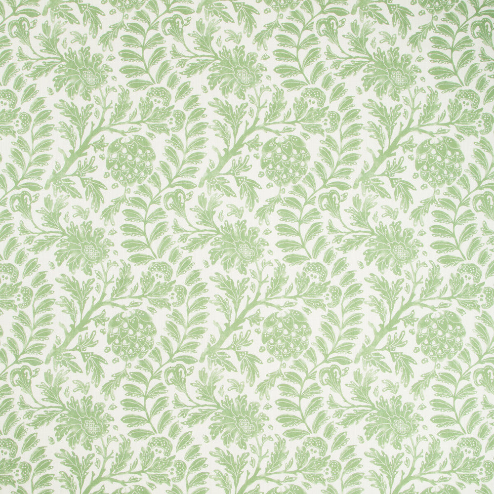 Wollerton Leaf by Kravet Basics Designer Fabric GREENWICH COLLECTION COTTON - 90%;LINEN - 10% Pakistan MEDIUM Horizontal: 13.5 and Vertical: 15.5 54 - Swanky Fabrics -