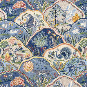 Woodland Blues by Magnolia Designer Fabric
