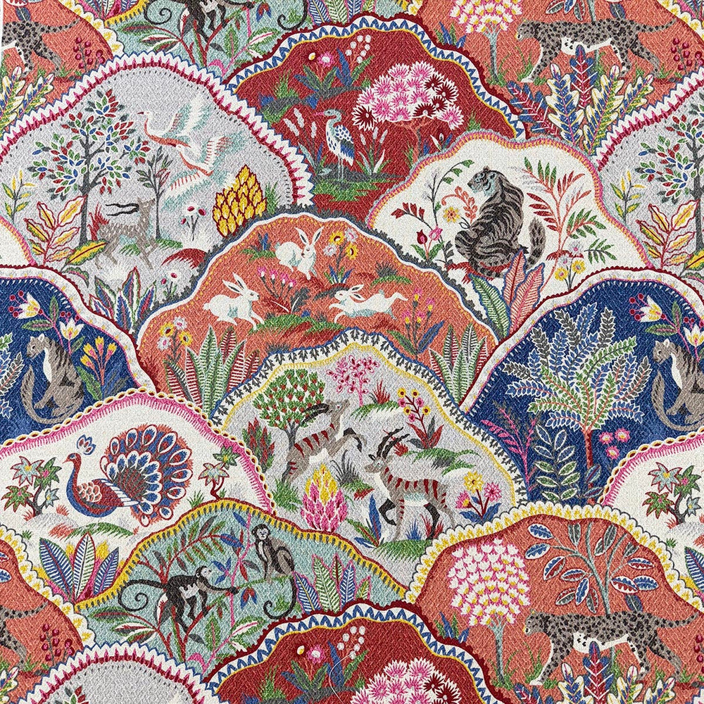 Woodland Multi by Magnolia Designer Fabric - 100% Cotton Peru 30,000 WYZ Horizontal: 27 and Vertical: 27 54 - Swanky Fabrics -