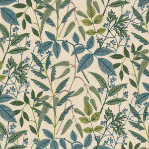 Wrangle 4 Peacock by Stout Designer Fabric