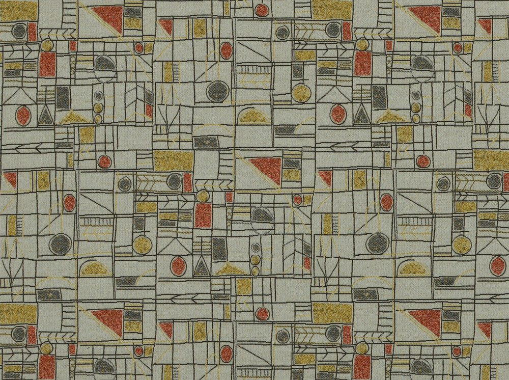 Wrigley Carnelian 303 by Covington Designer Fabric 85% POLYESTER, 10% RAYON, 5% LINEN CHN 50000+ Horizontal: 14 and Vertical: 13.5 57 - Swanky Fabrics -