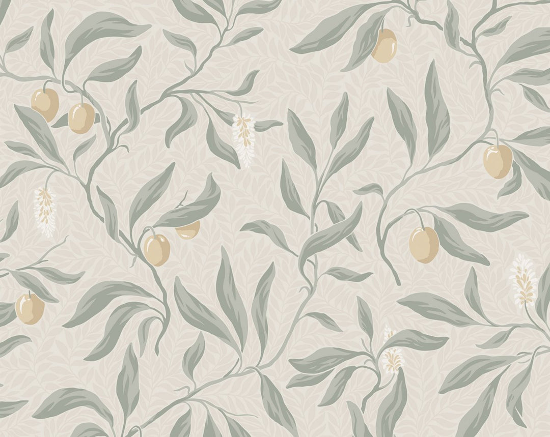 Vinnie Sage Green WSB01900001 by Sandberg Designer Wallpaper