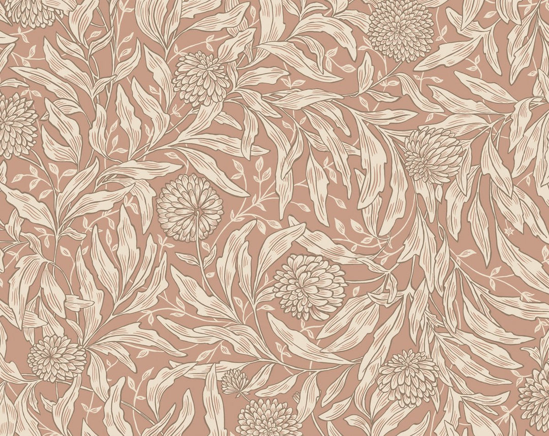 Olof Terracotta WSBOLOF0003 by Sandberg Designer Wallpaper