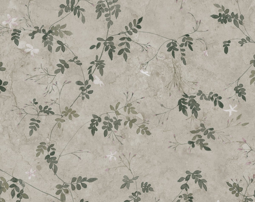 Irene Olive Green WSB101110012 by Sandberg Designer Wallpaper