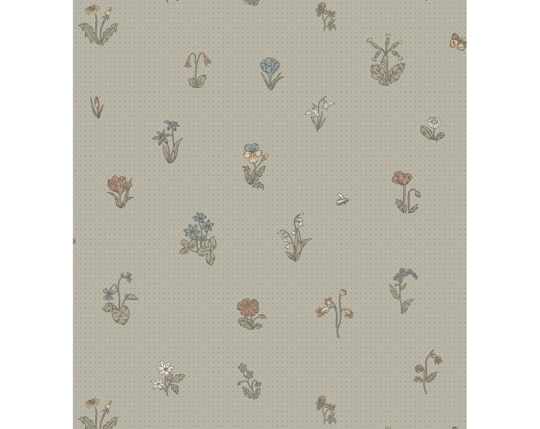 Maja Sage Green WSB08410038 by Sandberg Designer Wallpaper