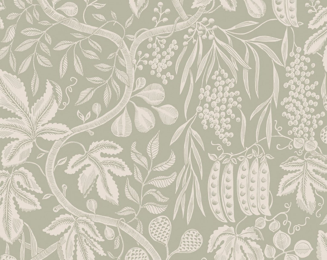 Fig Garden Garden Green WSBFIG0259 by Sandberg Designer Wallpaper