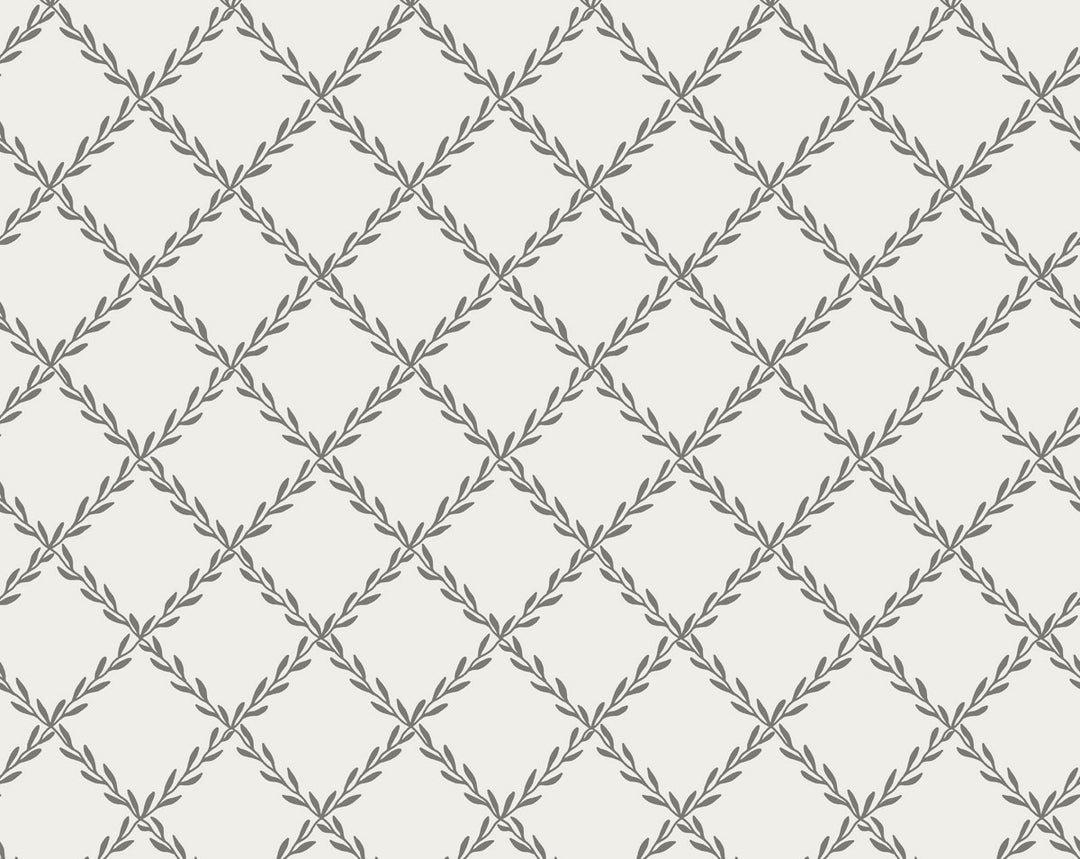 Trellis Graphite WSBTRELLIS0306 by Sandberg Designer Wallpaper