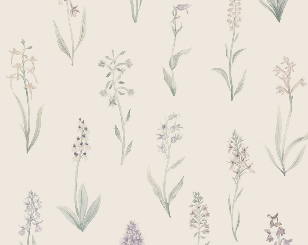 Alma Lilac WSBALMA0335 by Sandberg Designer Wallpaper
