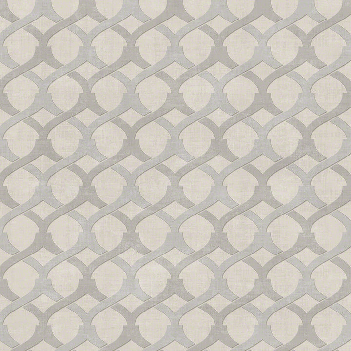 Chain Neutral by Winfield Thybony Designer Wallcovering WINFIELD THYBONY SHOWHOUSE GRASS - 100% United States - Horizontal: 4.5 and Vertical: 4.25 34 - Swanky Fabrics -