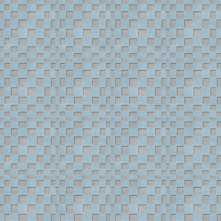 Eyepop Blue by Winfield Thybony Designer Wallcovering WINFIELD THYBONY SHOWHOUSE GRASS - 100% United States - Horizontal: 3 and Vertical: 2.83 34 - Swanky Fabrics -